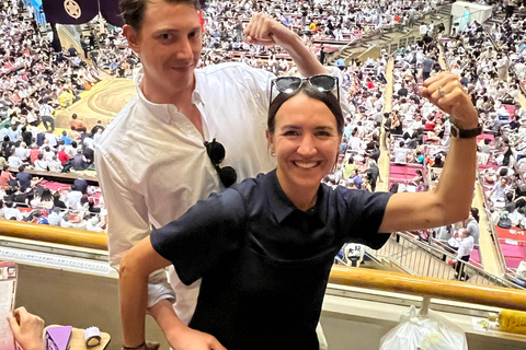 Tokyo: Sumo Wrestling Tournament Chair Seats & ExpertGuide Tokyo: A-Class Seats