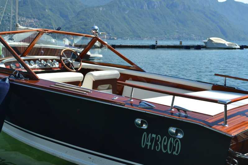Tour en barco privado clásico "Las mejores villas del centro del Lago de Como"