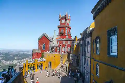 Da Lisbona: tour di un giorno a Sintra, al Palazzo di Pena e a Cabo da Roca