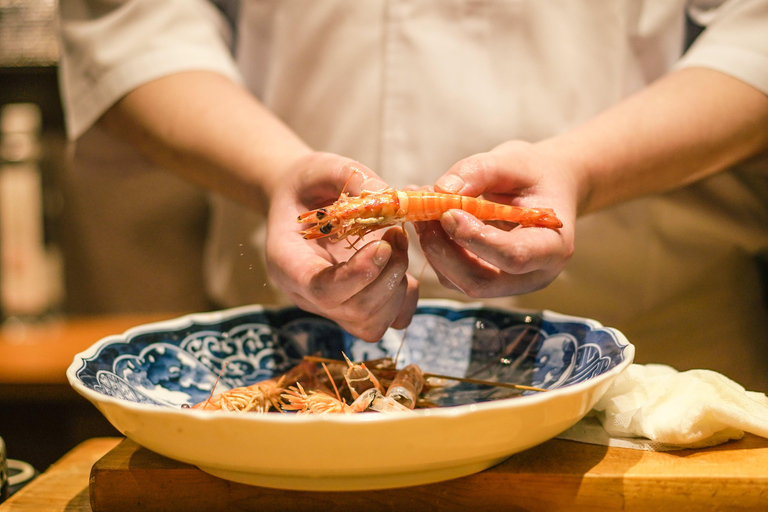 Hochwertiges Sushi &amp; Tempura-Essen in Ginza