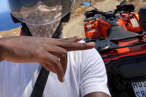 Guided Mykonos ATV adventure; Off-Road Tour with Beach Stop