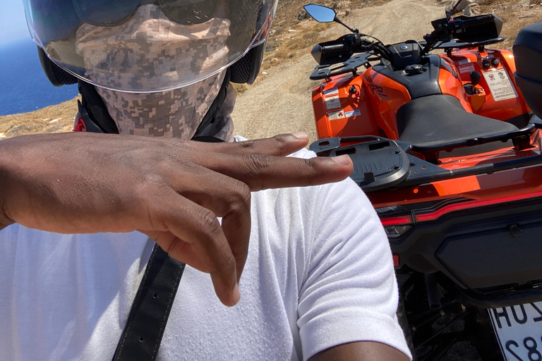 Guided Mykonos ATV adventure; Off-Road Tour with Beach Stop