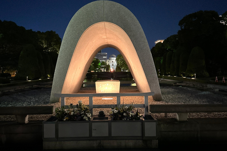 Hiroshima; Visita ao Museu Memorial da Paz e ao Castelo de Hiroshima