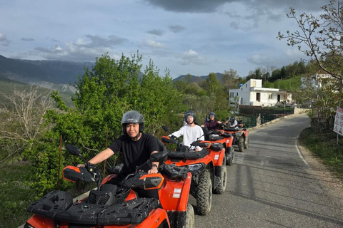 Tirana: Off-Road ATV Adventure to Bovilla Lake & Viewpoint From Tirana – ATV Tour with Pickup & Drop-off