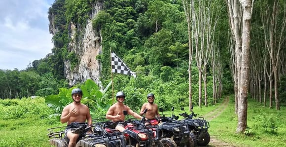 Krabi: ATV Off-Road Adventure in Nature Paradise w/Transfer