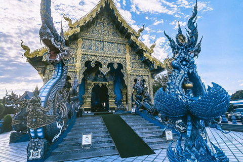 From CM: Chiang Rai White, Blue, Red/Black Temple with Lunch Chiang Rai: White, Blue, and Red Temples Day Tour with Lunch