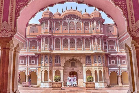 Jaipur: tour privato di lusso di un&#039;intera giornata con guida in auto.