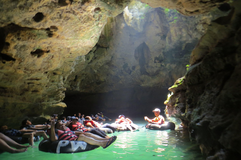 GROTTA DI JOMBLANG E GROTTA DI PINDUL TUBING FLUVIALE