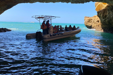 Visite d&#039;une jounée de l&#039;Algarve en privé - tour en bateau inclusAlgarve visite d&#039;une jounée privée