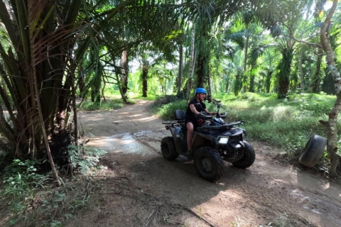 Khao Lak Bamboo Rafting avec ATV Quad Bike et déjeunerRafting en bambou avec quad ATV