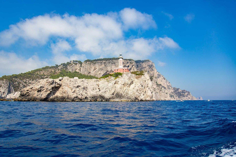 Boat Tour to Capri with Lunch on Board, Swimming and Fun