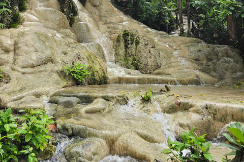 Chiangmai: Sticky vattenfall &amp; Land of angels &amp; Wat ban den.