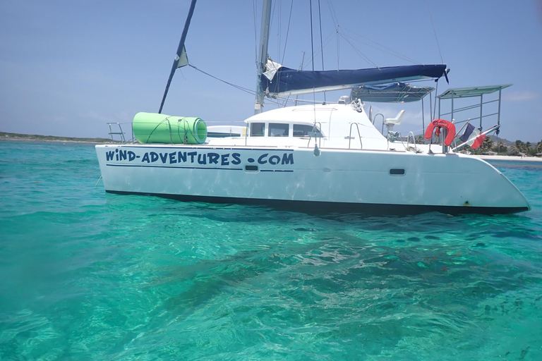 St Martin: catamaran boat trip (snorkelling, islands tours)