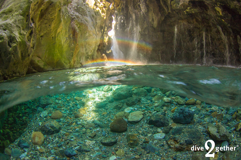 Snorkeltocht naar de Kourtaliotiko watervallen Plakias