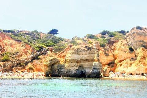 Lagos: Excursión en barco a las Grutas de Ponta da Piedade/cuevasExcursión en barco a las grutas de Lagos no privada