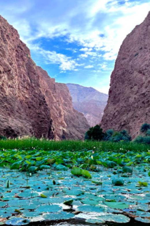 From Muscat: Wadi Shab and Bimah Sinkhole Day Trip | GetYourGuide