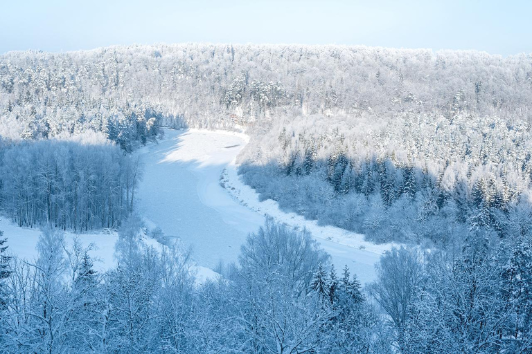 Au départ de Riga : visite de groupe à Sigulda et TuraidaVisite partagée de Sigulda et Turaida depuis Riga