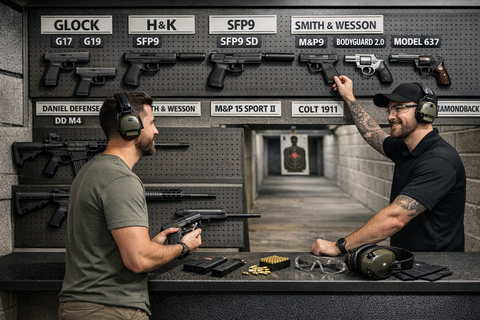 Tbilisi: Shooting Range Experience, Gun & 20 bullets