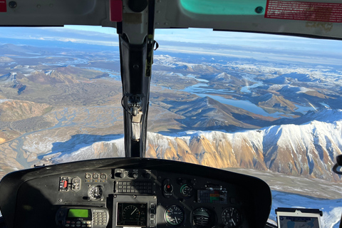 Landmannalaugar: Helicopter tour with 3 Landings