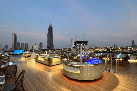 Bangkok: Cena en Crucero por el Río Chao Phraya Música y Danza en Directo