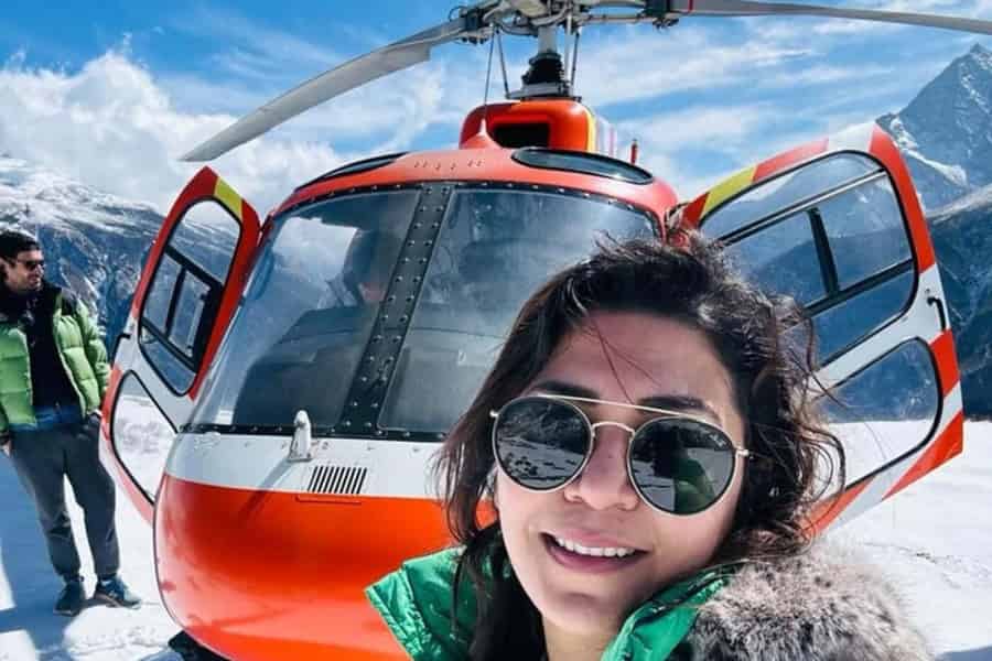 Kathmandu: Hubschrauberrundflug zum Everest-Basislager mit Frühstück. Foto: GetYourGuide