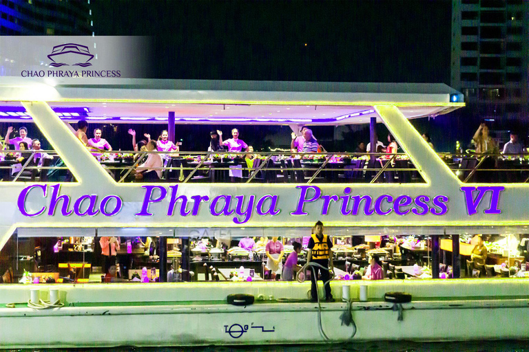 Bangkok: Chao Phraya Princess Dinner CruiseChao Phraya Princess Dinner Cruise : ICONSIAM Pier