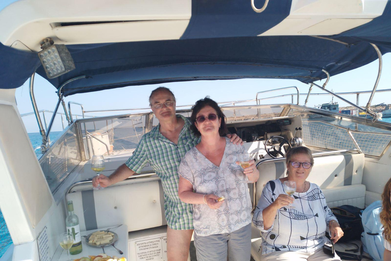 Protaras: Private Boat Tour with Fishing Protaras: Private Boat Tour including fun Fishing (2 hours)