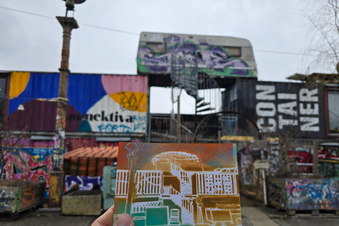 إنشاء فن الشارع في روح ميونيخ الإبداعيةجولة خاصة: الإنجليزية أو الألمانية أو الإسبانية