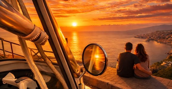 Funchal: Sunset Tuk-Tuk Tour with Drink Tasting