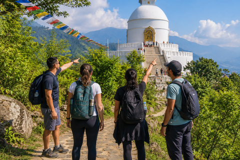 Pokhara: World Peace Pagoda & Pumdikot Day Hike with Guide