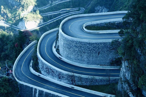 National Forest Park, Tianmen Mountain & Glass Bridge Ticket National Forest Park Ticket + 3 Cableways & 1 Elevator