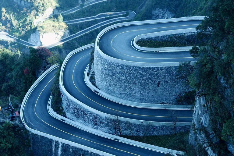 National Forest Park, Tianmen Mountain & Glass Bridge Ticket National Forest Park Ticket + 3 Cableways & 1 Elevator