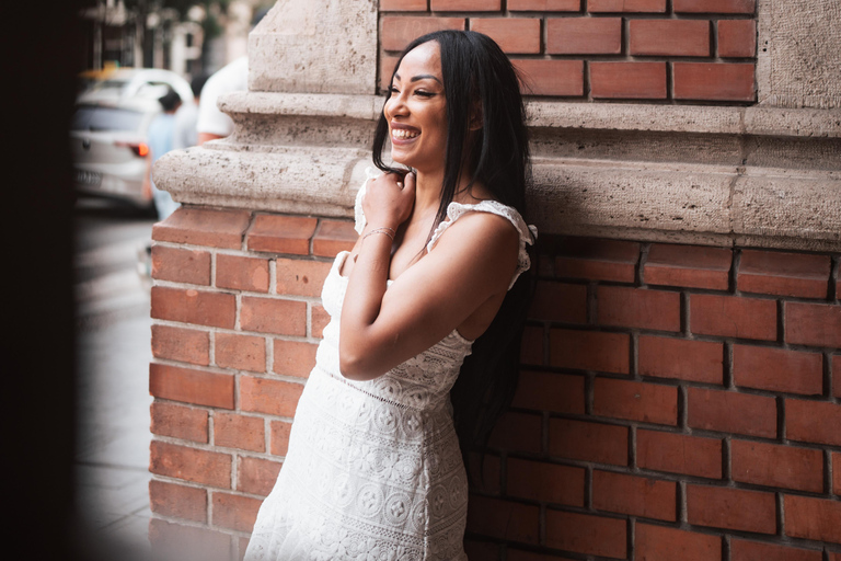 Foto di strada nelle vie più belle di Budapest