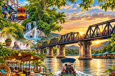 Kanchanaburi: 2-Day River Kwai Tour with Hotel & Meals