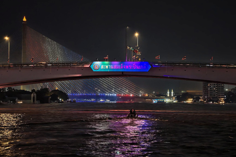 Luxury White Cruise &Premium View &Complimentary Beer & Win White Orchid Dinner on Chao Phraya with Complimentary Beer