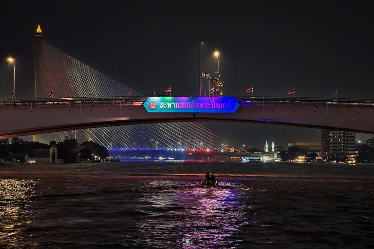 Luxury White Cruise &Premium View &Complimentary Beer & Win White Orchid Dinner on Chao Phraya with Complimentary Beer