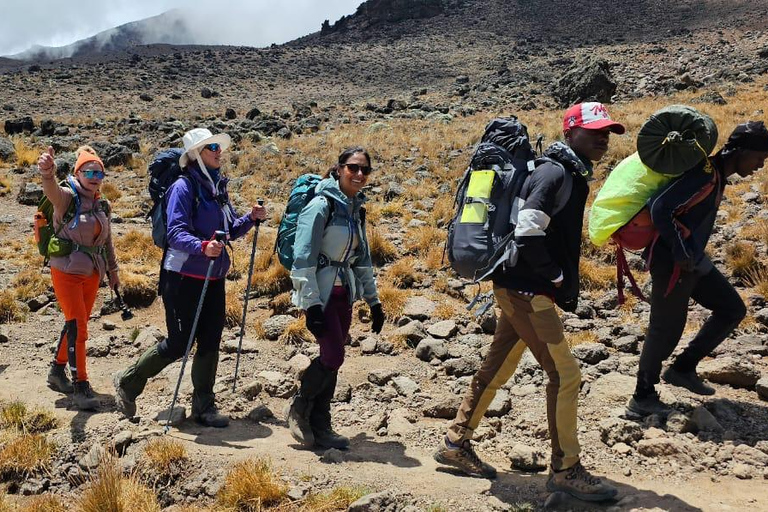 Kilimanjaro: 9 dias de caminhada na Rota do Circuito Norte