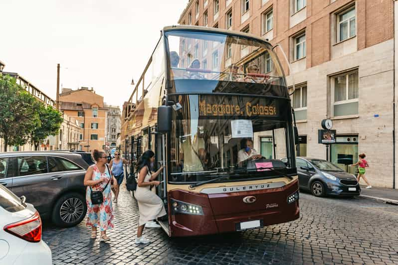 Rome: Hop-on Hop-off Sightseeing Bus Tour | GetYourGuide