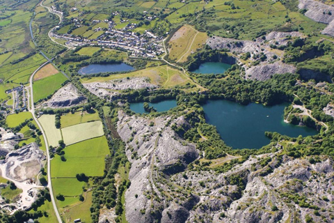 Talysarn, NW: Upplevelse av vild simning vid Dorothea Quarry