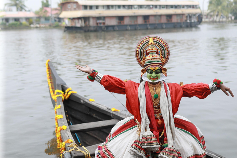 Desde Cochin: 2 Días de Crucero en Barco de Alleppey con Traslados