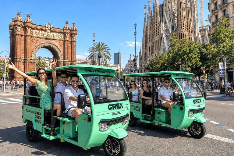 Barcelona: Electric Tuk-Tuk Tour with Local Guide