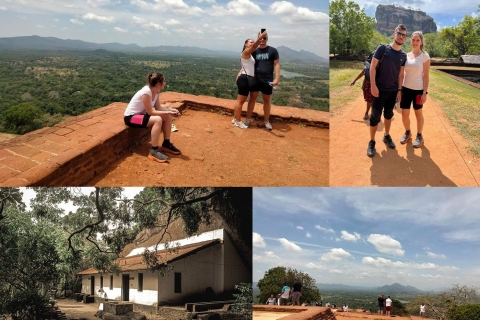 Excursion d'une journée à Sigiriya et au parc national de Minneriya depuis Negombo