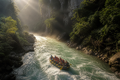 Zhangjiajie: Mengdong River Rafting Ticket with Transfer Rafting Ticket with Round-Trip Hotel Transfer