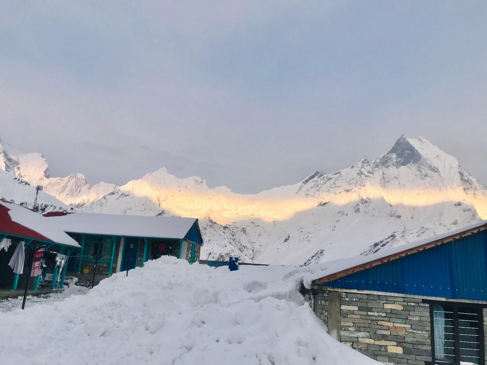Von Pokhara: 7 Tage Budget-Backpacker-Gruppe ABC Trek