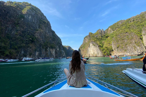 Krabi: Phi Phi-eilanden zonsopgangtour &amp; 4 eilanden per speedboot