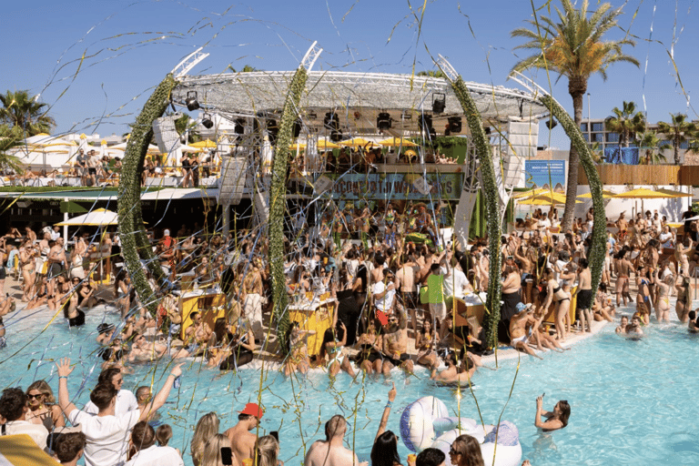 Ibiza: Sunset Boat Party, Club Entry & O Beach (2-Day Pass)