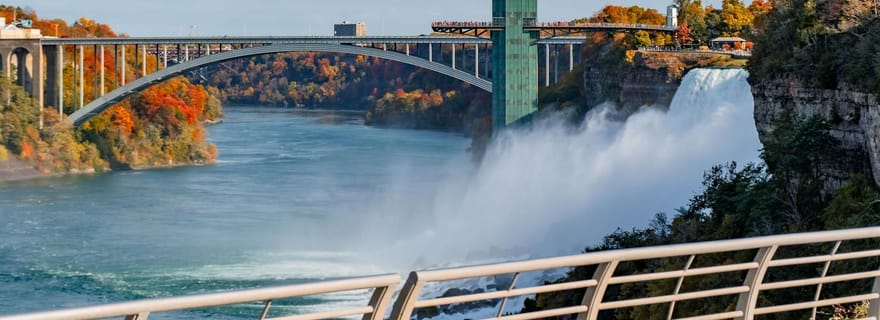 Visite des chutes du Niagara, Canada, bateau et dégustation d'érable – Prise en charge aux États-Unis