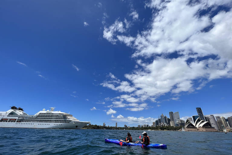 Sydney: Tour guidato dell&#039;Opera House e del porto in kayakTour del Teatro dell&#039;Opera e del porto con kayak doppio