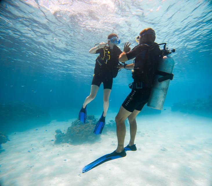 Bora Bora : baptême de plongée
