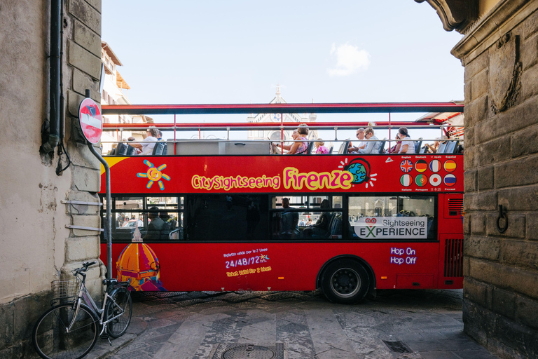 Florença: Tour de ônibus hop-on hop-off: ingresso de 24, 48 ou 72 horasBilhete de 48 Horas